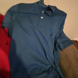 Nautica Deep Blue Polo Shirt